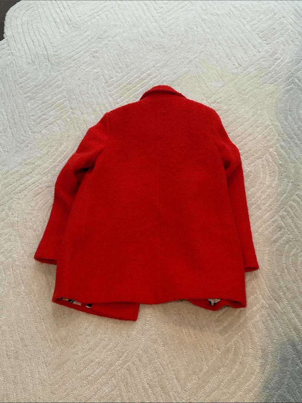 Sam Edelman Orange Double Breasted Coat - Picture 5 of 5